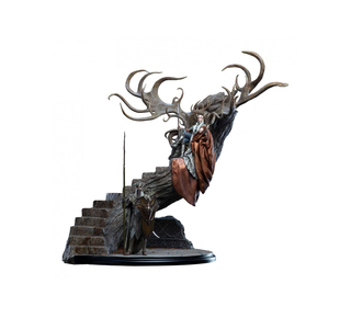 Weta Workshop The Hobbit - Thranduil on Throne Premium Statue