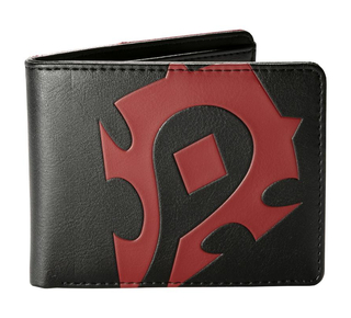 World of Warcraft Horde Loot Διπλό πορτοφόλι, Μαύρο/κόκκινο