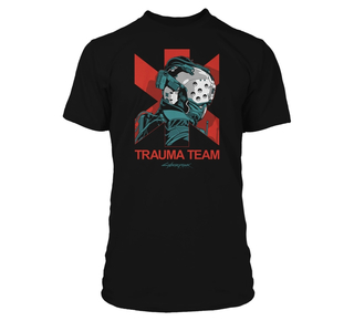 Jinx Cyberpunk 2077 - Trauma Comic T-shirt Μαύρο, L