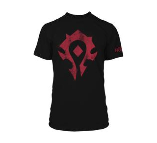 World of Warcraft Horde Always Premium T-shirt Μαύρο, S