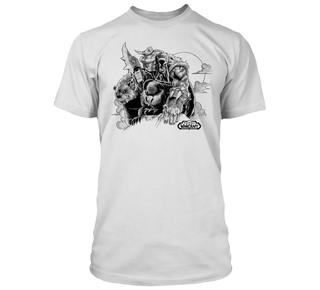Jinx World of Warcraft - The Beastmaster Premium T-shirt Λευκό, S
