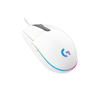 Logitech G102 Lightsync - Wired Gaming Mouse (White)