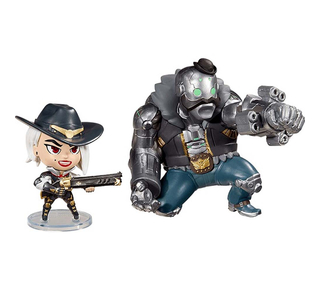 Blizzard Overwatch - Ashe And Bob Figure 2 in pack, Cute But Deadly