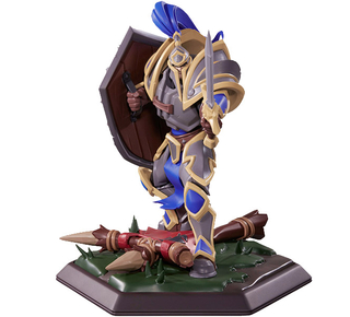 Blizzard WOW Άγαλμα θρύλων ανθρώπινου πεζικού Blizzard WOW