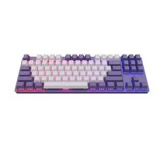 Dark Project One KD87A Violet/White - G3MS Mech. RGB (ENG)