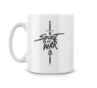 Wargaming World of Tanks - Sabaton Sword Mug Limited Edition, white