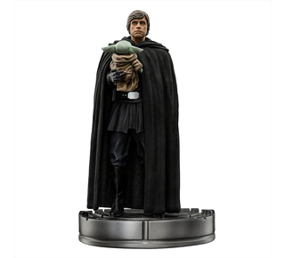 Iron Studios The Mandalorian - Luke Skywalker και Grogu Statue Art Scale 1/10