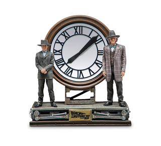 Iron Studios Back to the Future III - Marty and Doc at the Clock Statue Delux Art Scale 1/10