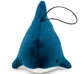Plush toy WP MERCHANDISE Shark Siya, turquoise 9.5 cm