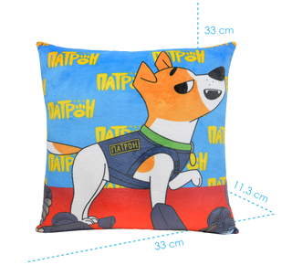 WP MERCHANDISE Patron the Dog (cartoon) - Dog Patron decorative pillow