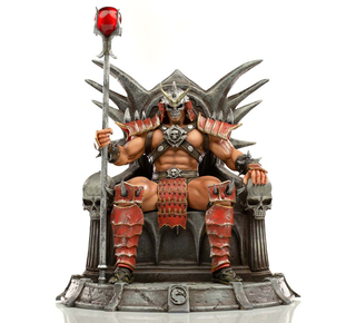 Iron Studios Mortal Kombat - Shao Khan Statue Deluxe Art Scale 1/10