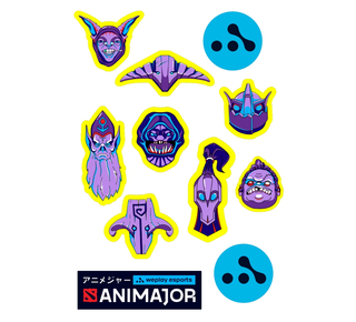 Animajor Dota 2 - Series 1 Sticker