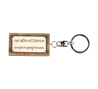 Weta Workshop The Lord of the Rings - No Admittance Keychain
