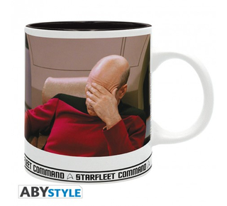 Abysse Star Trek - Facepalm Mug, 320 ml