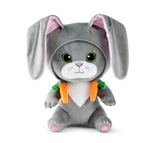 Plush toy WP MERCHANDISE Kitty - Bunny 28.5 cm