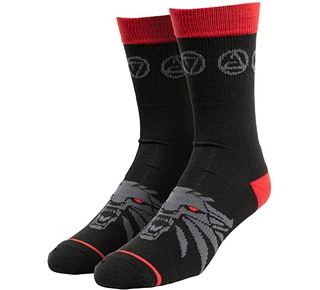 The Witcher 3 Monster's Bane Socks-One Size-MultiColor