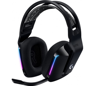 Ασύρματα ακουστικά παιχνιδιών RGB Logitech G733 Μαύρο