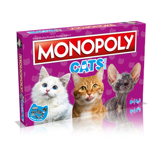 Winning Moves Cats English -  Monopoly
