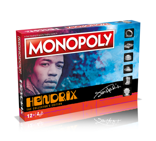 Winning Moves Jimi Hendrix -  Monopoly English