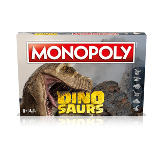 Winning Moves Dinosaurs English -  Monopoly