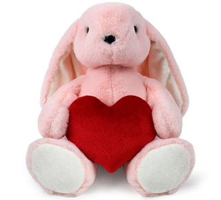 Βελούδινο παιχνίδι WP MERCHANDISE Bunny Jessie με καρδιά 34cm