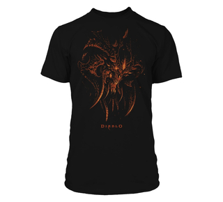 JINX D3 Lord of Terror Premium T-shirt, Black, L