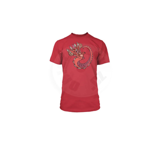 Diablo III Cartoon Lord of Terror Premium T-shirt Cardinal, L