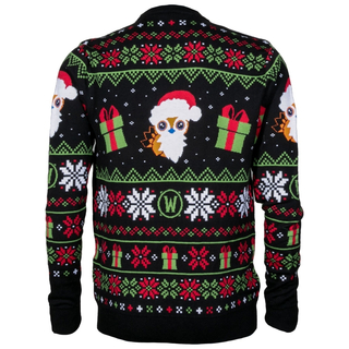 Jinx World of Warcraft - Μεγάλο φτερό Pepe Ugly Holiday Sweater Navy, XL