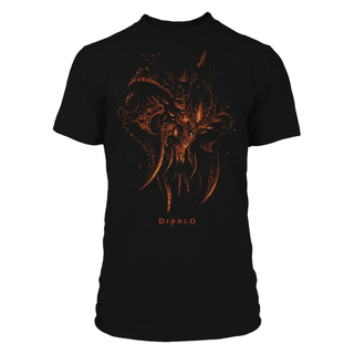 Jinx Diablo III - Lord of Terror T-shirt Μαύρο, M