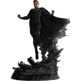 Weta Workshop Justice League - Superman Black Suit Statue 1/4 scale