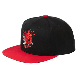 Jinx Cyberpunk 2077 - Șapcă Samurai Logo negru - roșu