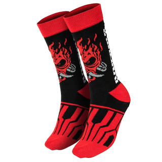 Jinx Cyberpunk 2077 - Samurai On The Run Чорапи черни - червени, един размер