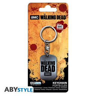 The Walking Dead - Dog tag logo Keychain Metal