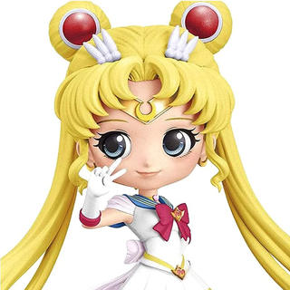 Bandai Banpresto Pretty Guardian Sailor Moon Eternal The Movie - Q Posket Super Sailor Moon (Ver.A) Фигура