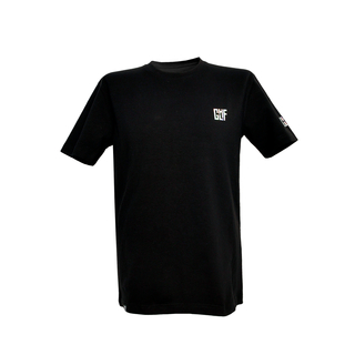FragON - Holografic Logo Unisex T-shirt Μαύρο, S