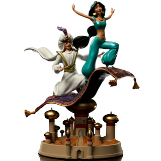 Iron Studios Disney Classic - Aladdin and Jasmine Statue Art Scale 1/10