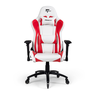 FragON Gaming Chair - 5X Series, White/Red