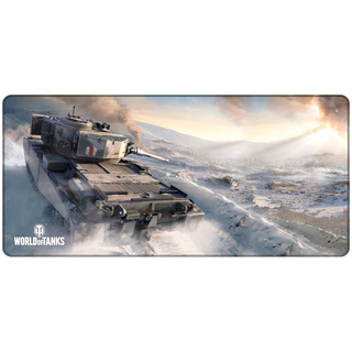 World of Tanks mousepad, FV4202 Through the Snow, XL