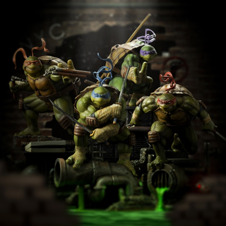 Iron Studios Teenage Mutant Ninja Turtles - Raphael Statue Art Scale 1/10
