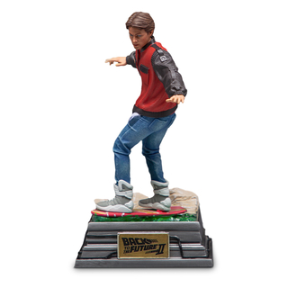 Iron Studios Back to the Future II - Marty McFly on Hoverboard Statue Art Scale 1/10