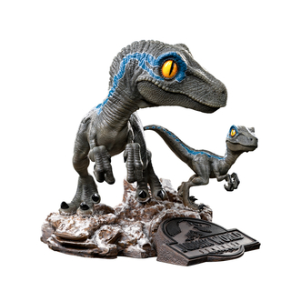 Iron Studios & Minico Jurassic World Dominion - Blue and Beta Figure