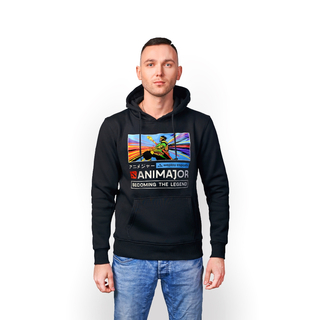 Animajor - Dota 2 Monkey King Hoodie Black, L