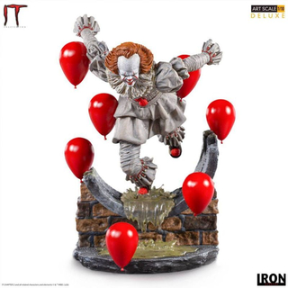 Iron Studios IT - Pennywise Deluxe Statue Art Scale 1/10