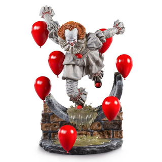 Iron Studios IT - Pennywise Deluxe Statue Art Scale 1/10