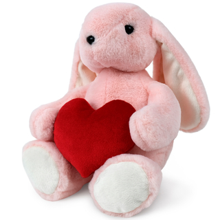 Βελούδινο παιχνίδι WP MERCHANDISE Bunny Jessie με καρδιά 34cm