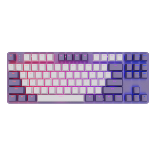 [REFURBISHED] Dark Project One KD87A Violet/White - G3MS Mech. RGB (ENG)