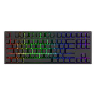 [REFURBISHED] Dark Project KD87A Side Print Μαύρο - Gateron Opt. Κόκκινο RGB (ENG)