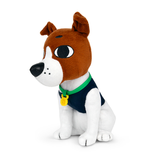 WP MERCHANDISE Кучето Патрон (анимационен филм) - Плюшена играчка за куче Патрон 19 см