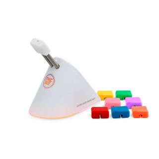 FragON - Citadel RGB Mouse Bungee with 8 colorful clips, White