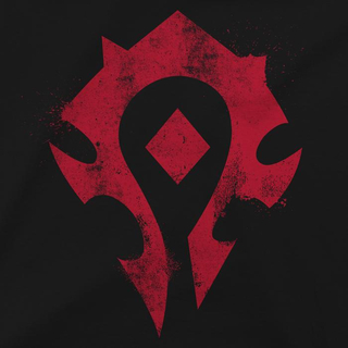 World of Warcraft Horde Always Premium T-shirt Μαύρο, S